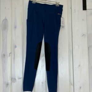 Kerrits Fleece Lite II Knee Patch riding tights, Large, NWT